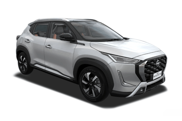 Nissan Magnite Color Onyx Black   Pearl White